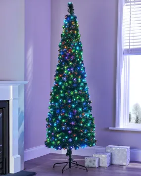 Pre-Lit Fibre Optic Multi-Colour Christmas Tree, 5 ft