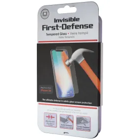 Qmadix Invisible First-Defense 9H Tempered Glass for iPhone XR - Clear