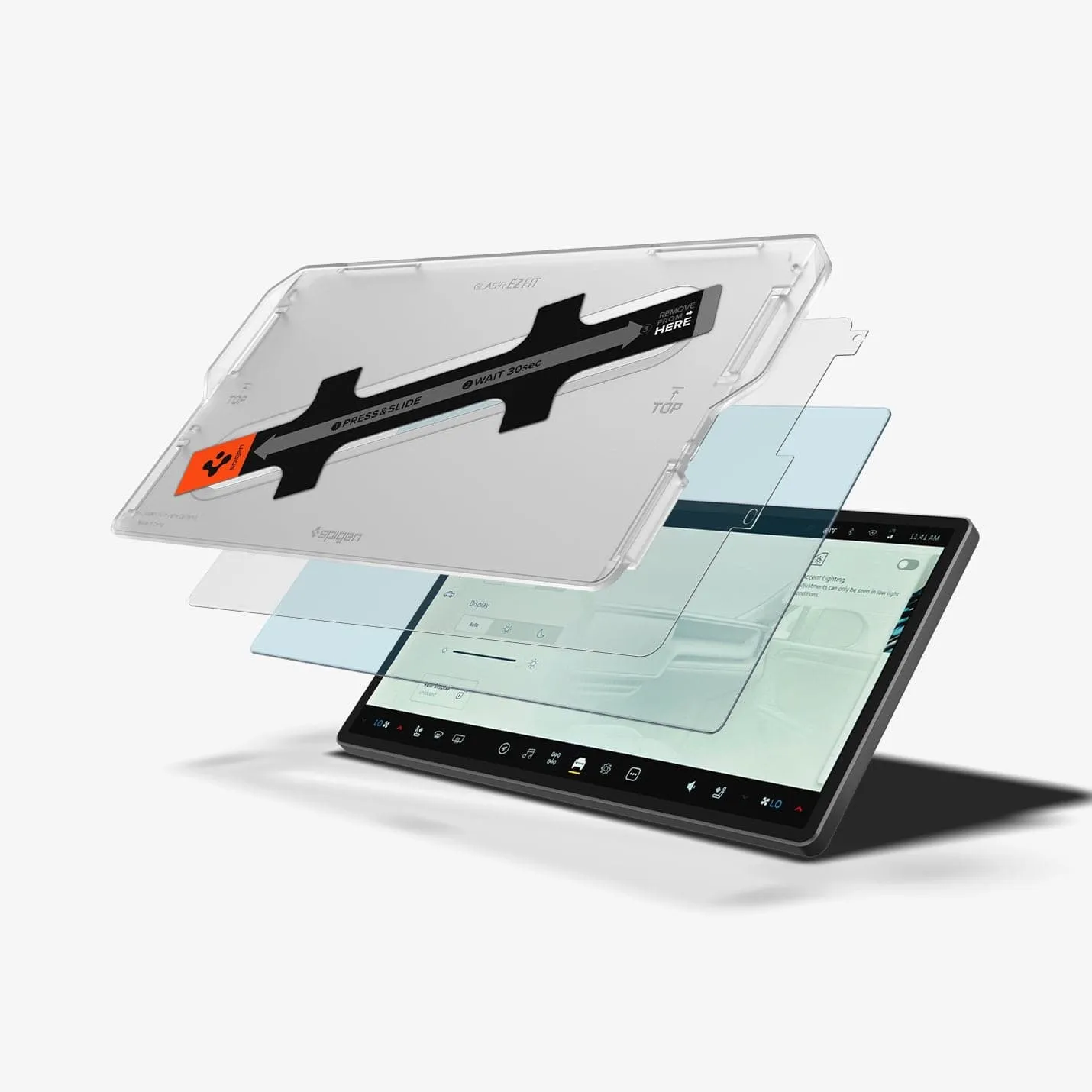 Rivian Models - Screen Protector GLAS.tR EZ Fit | Anti-Glare