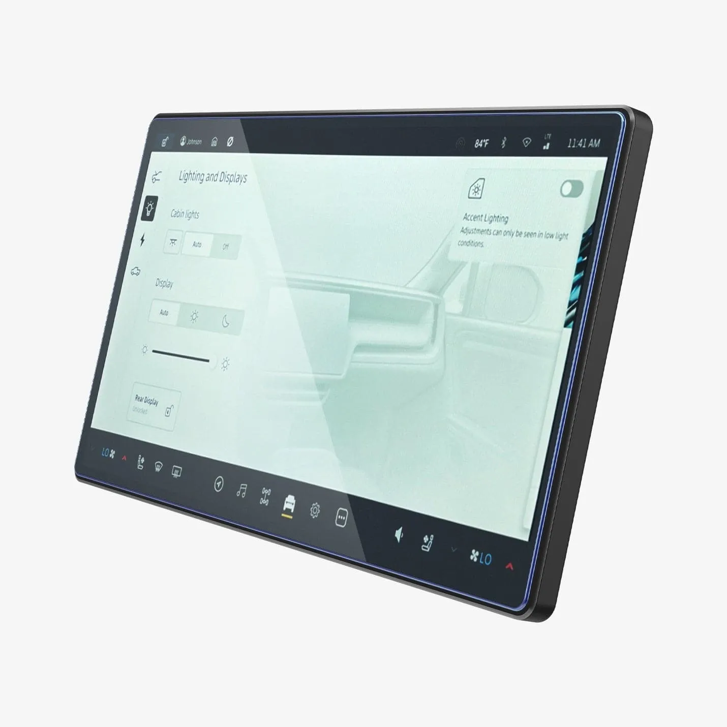 Rivian Models - Screen Protector GLAS.tR EZ Fit | Anti-Glare