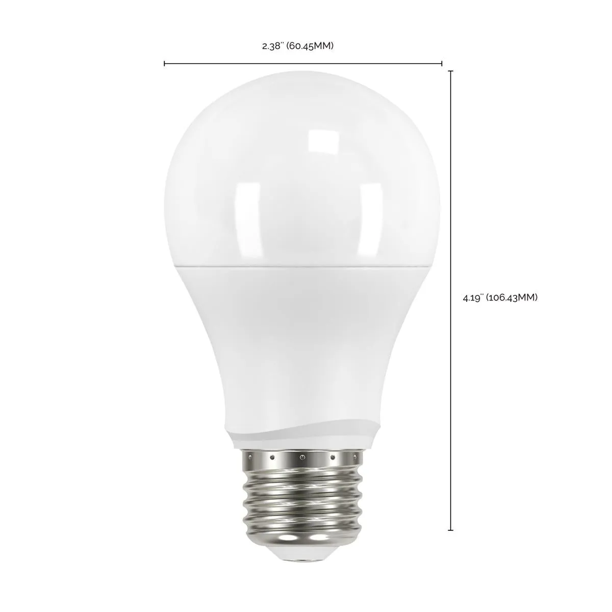Satco S11427 8A19/DUSK/DAWN/LED/50K  8 Watt A19 LED Dusk to Dawn Bulb 5000K