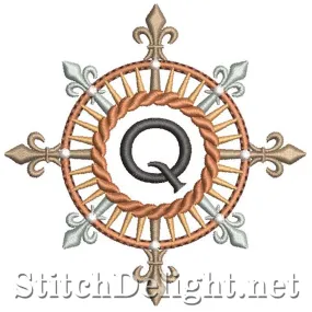 SDS1314 Compass Font Q