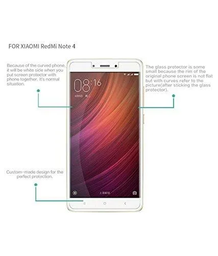 Shopway Gorilla Tempered Glass Screen Protector for REDMI MI NOTE 4 (2017)/ MI NOTE 4 (2017)