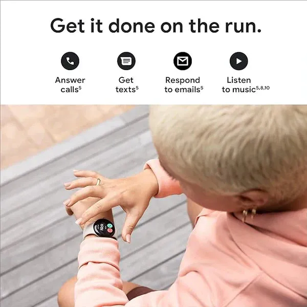 Smartwatch Pixel 2 : GPS   Cellular, Advanced Health Tracking, Oxygen & ECG Features, Water Resistance | 1-Year Warranty | 14-Day Hassle-Free Returns   Free Earbuds Pro2 [Imported Quality]