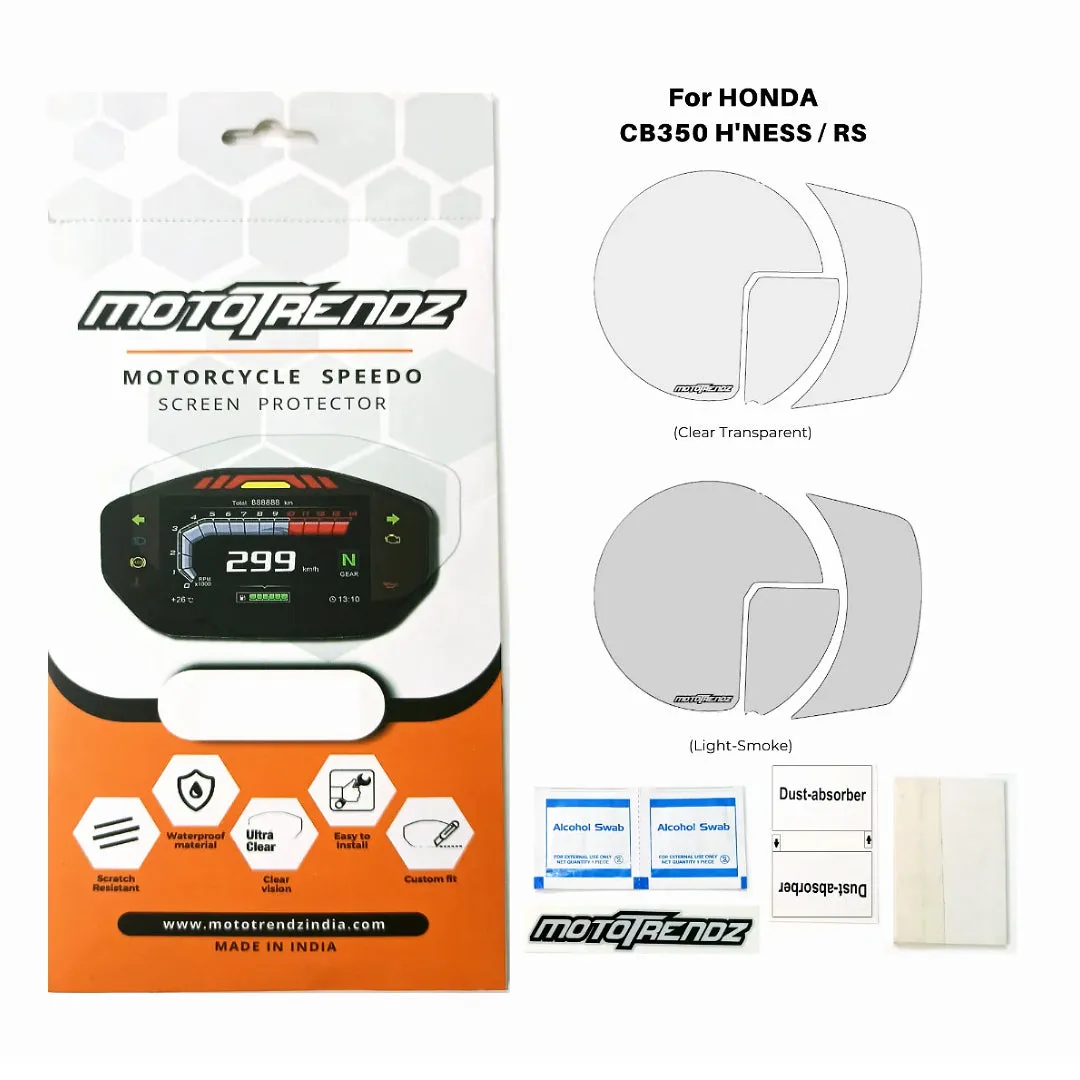 Speedo Screen Protector for Honda H'ness/RS CB350