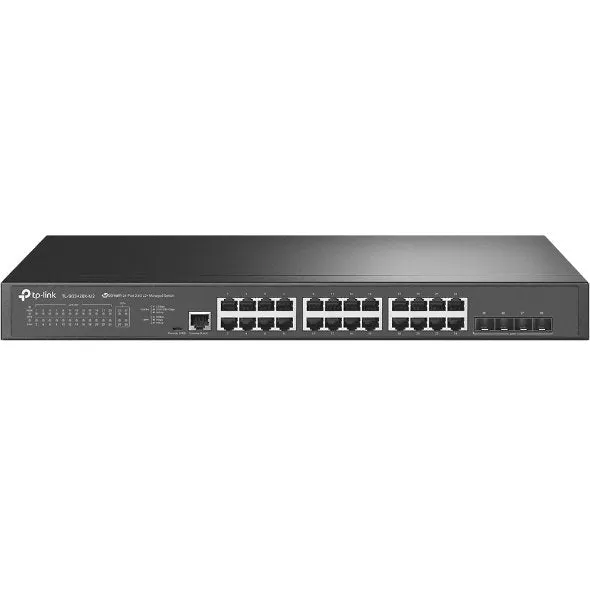 TP-Link JetStream 24-Port 2.5GBASE-T L2  Managed Switch with 4 10GE SFP  Slots - TL-SG3428X-M2