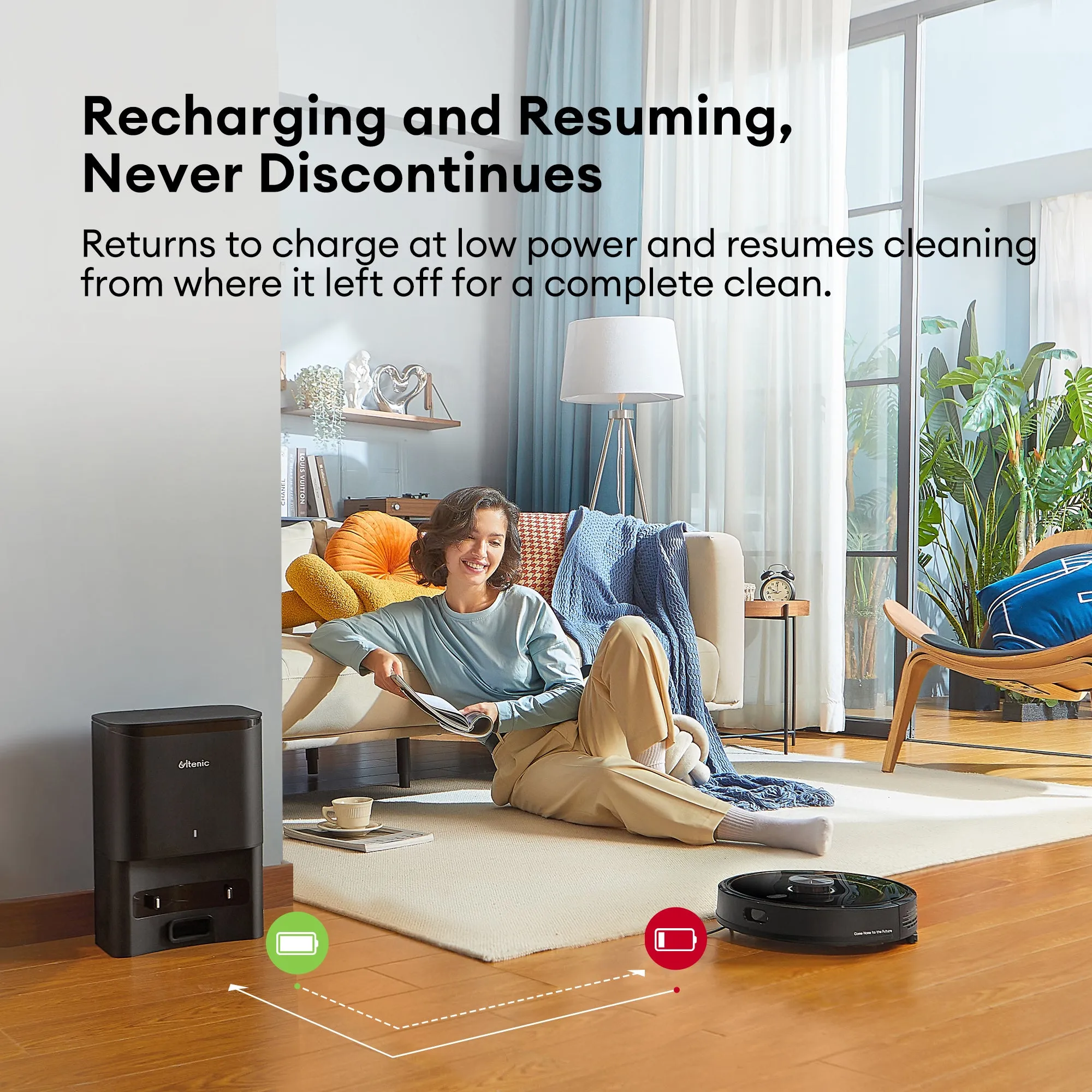 Ultenic T10 Elite Robot Vacuum Cleaner and Mop