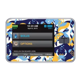 Underwater Abstract Sticker for Tandem t:slim
