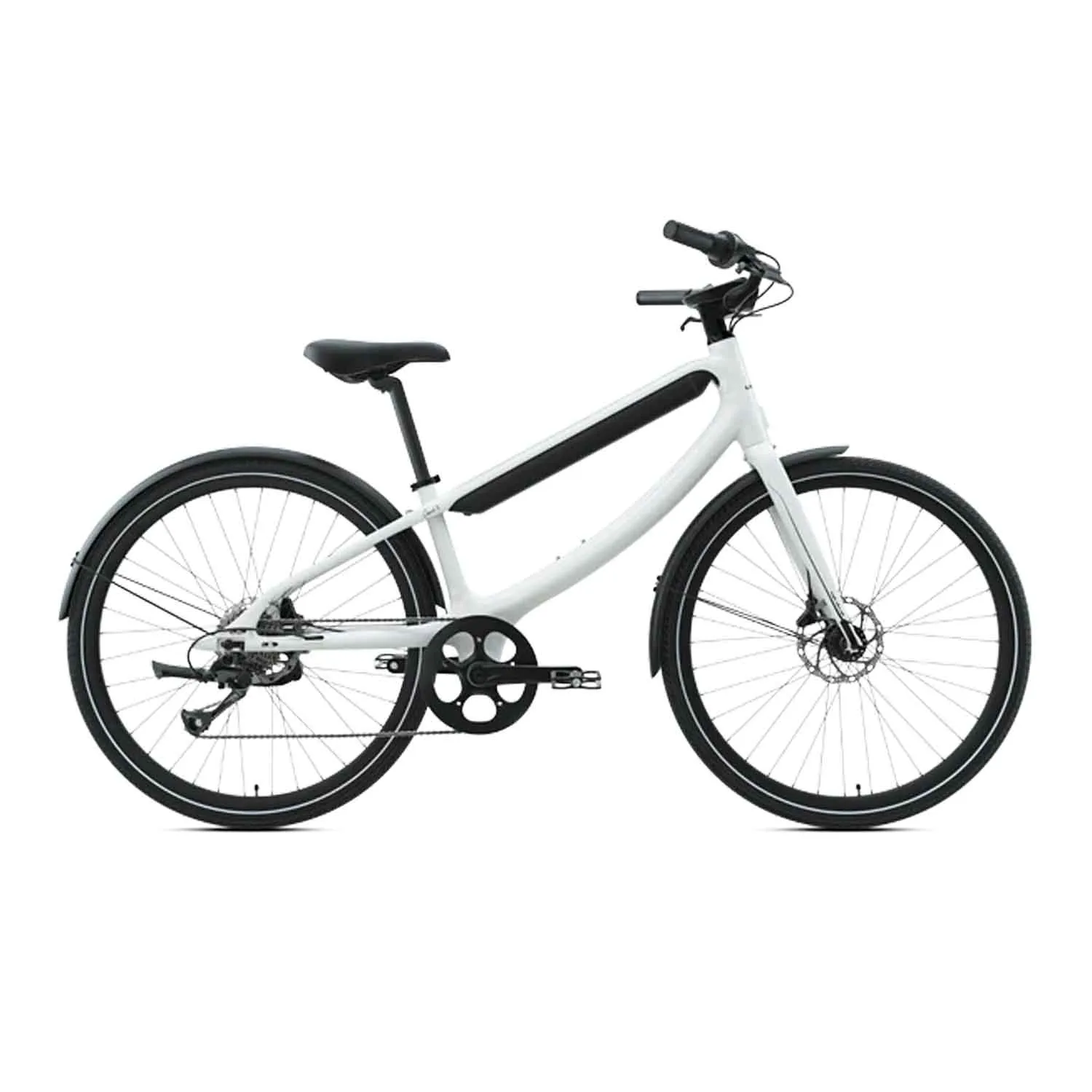 Urtopia Chord X, Step Through, White, Customized rear hub, 20 MPH Bike